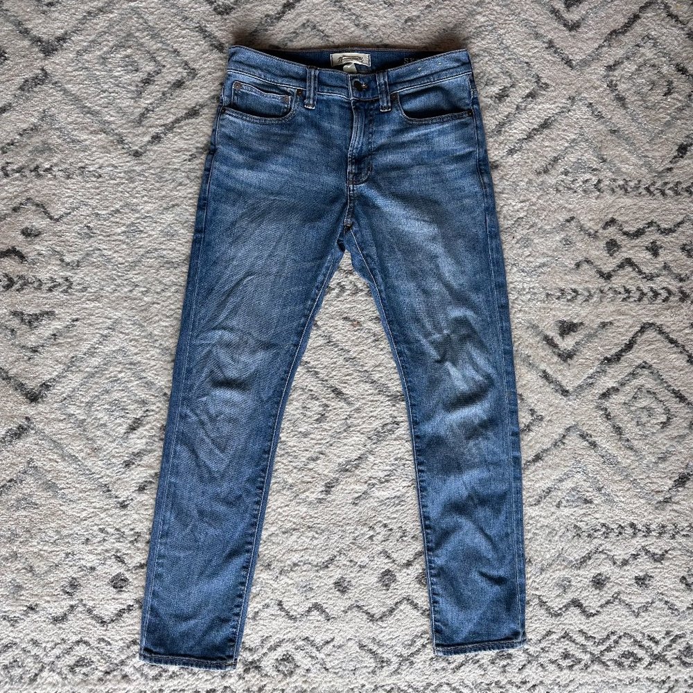 Madewell Skinny Authentic Flex Jeans in Assembly Wash 31"x30"